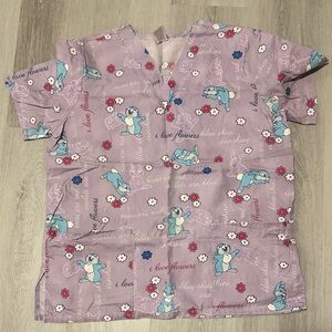 Disney Medical Scrub Top
